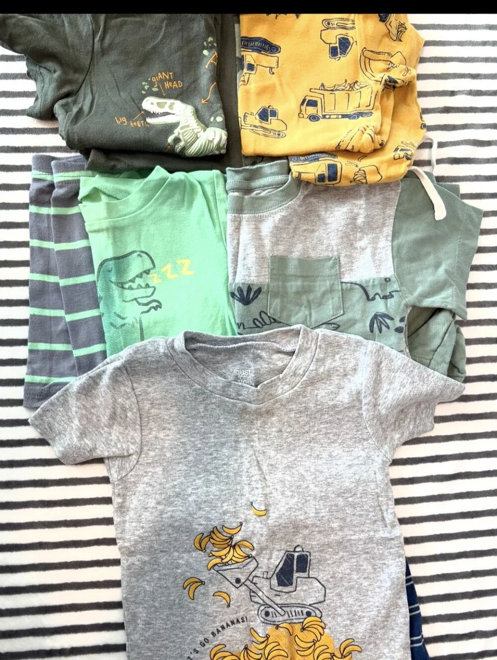 18mo Boys Onesie/ Pajama Bundle